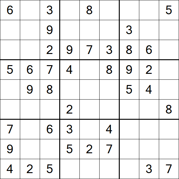 Sudoku - Moyen