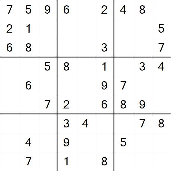 Sudoku - Medio