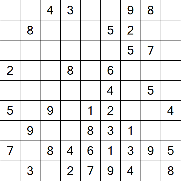 Sudoku - Medio