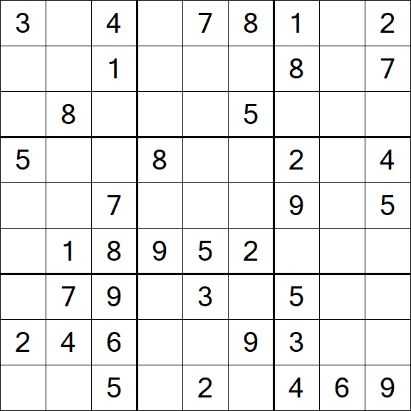 Sudoku - Medio