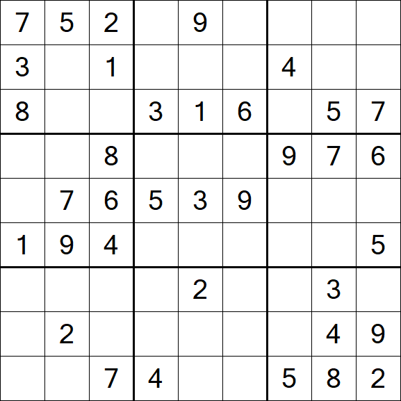 Sudoku - Medio