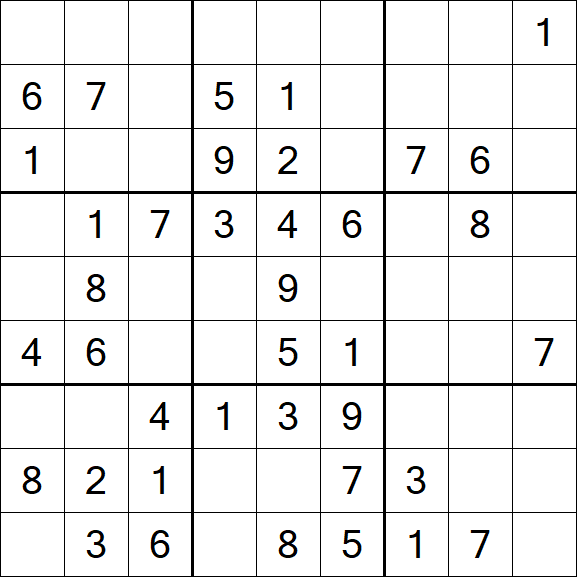 Sudoku - Medio