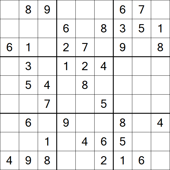 Sudoku - Medio