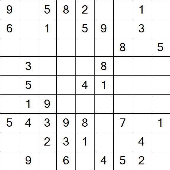 Sudoku - Medium