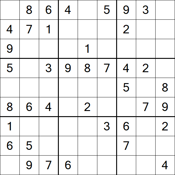 Sudoku - Medium