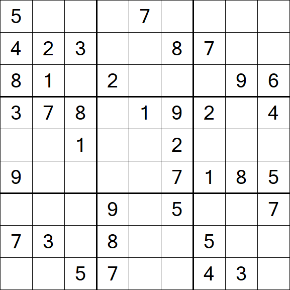 Sudoku - Medium