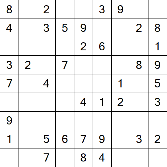 Sudoku - Moyen