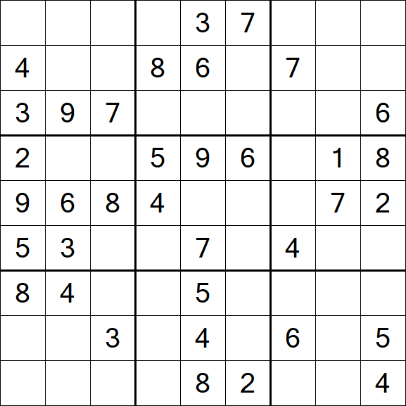 Sudoku - Medium