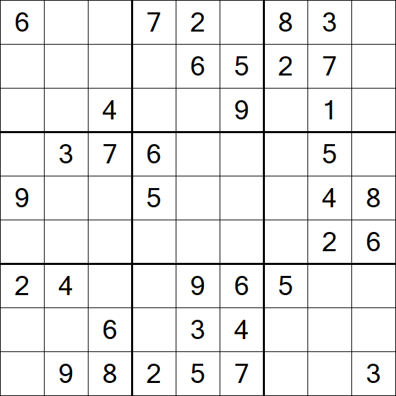 Sudoku - Medium
