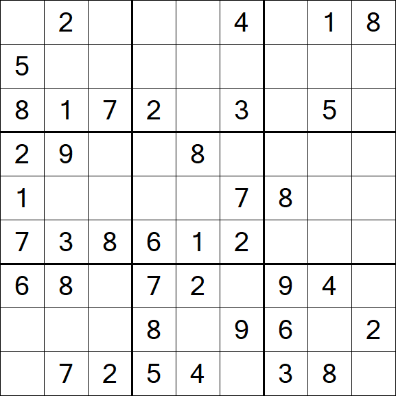 Sudoku - Medium