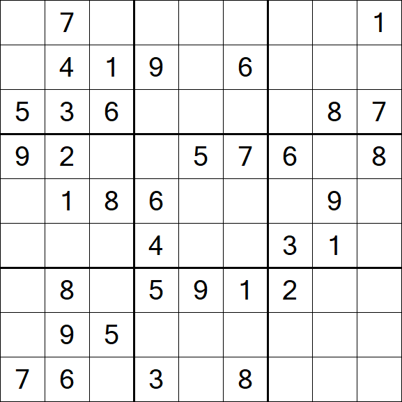 Sudoku - Medium