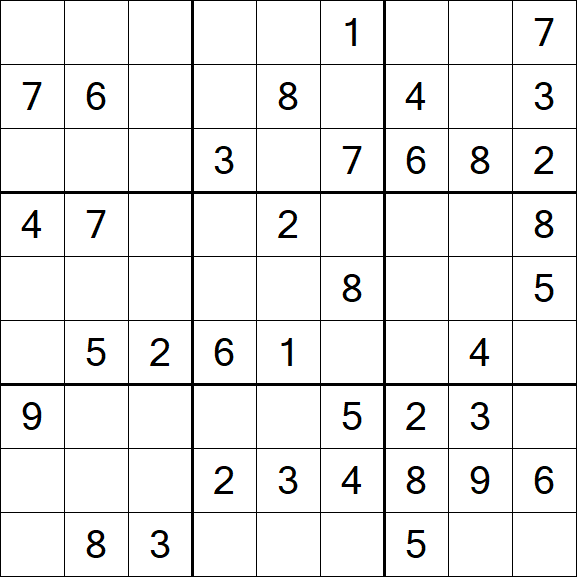Sudoku - Medium