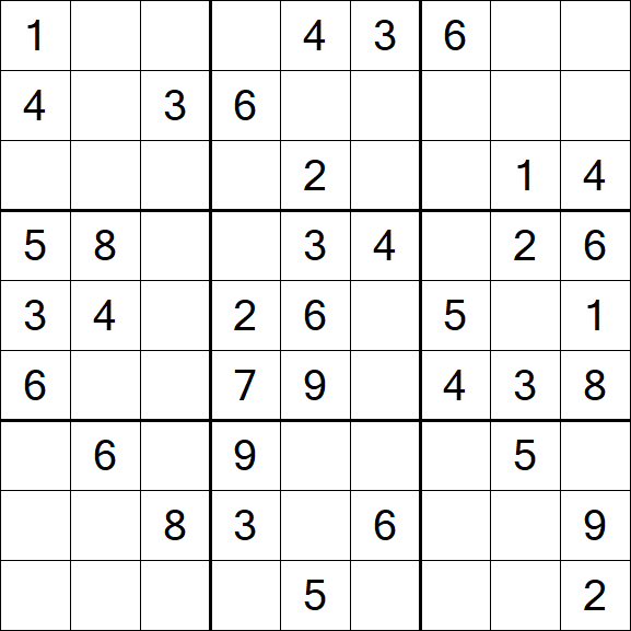 Sudoku - Medium