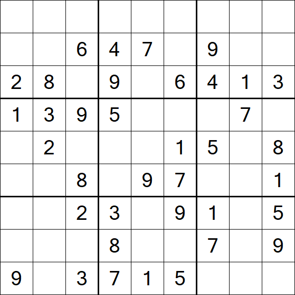 Sudoku - Medium