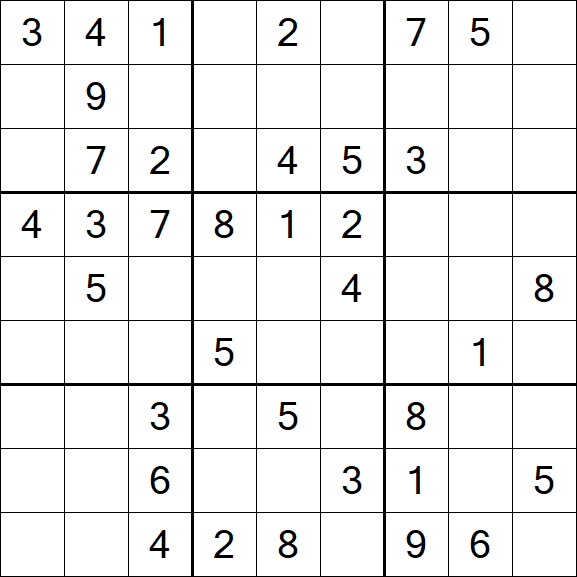 Sudoku - Medium