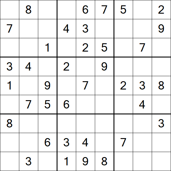 Sudoku - Medium