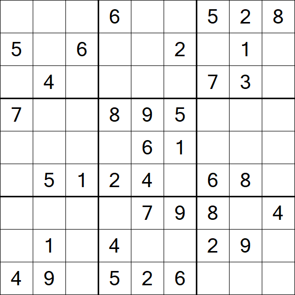 Sudoku - Medium