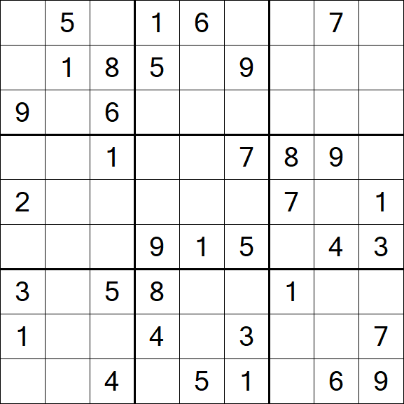 Sudoku - Medium
