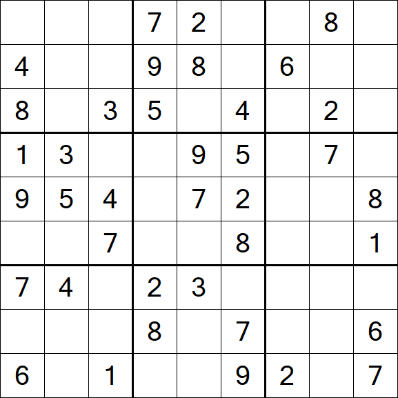 Sudoku - Medium