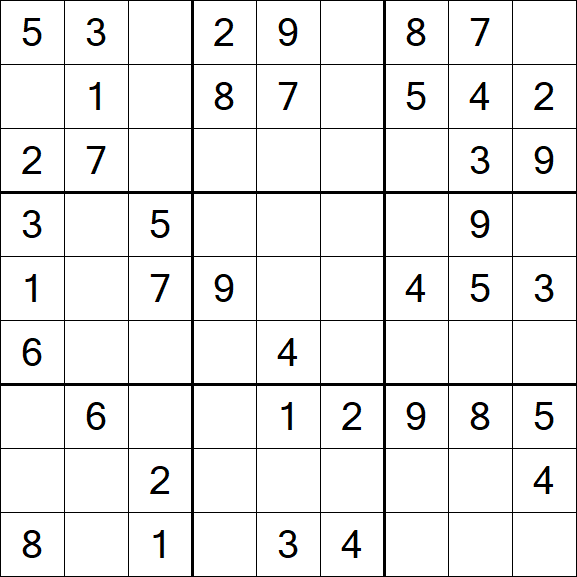 Sudoku - Medium