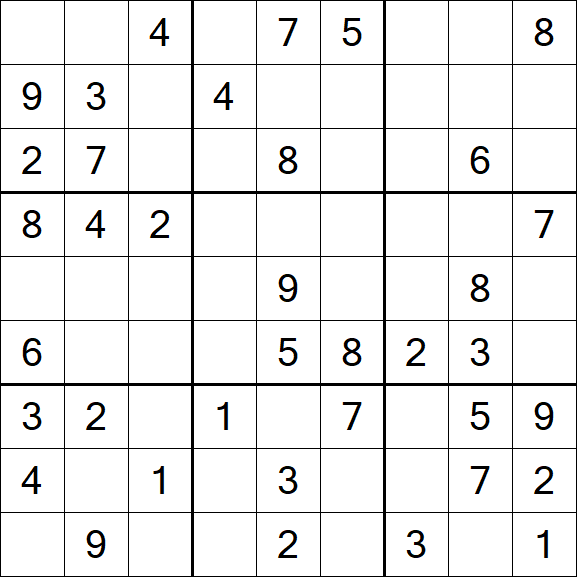 Sudoku - Medio
