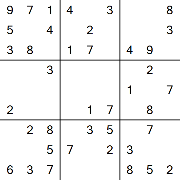 Sudoku - Medium