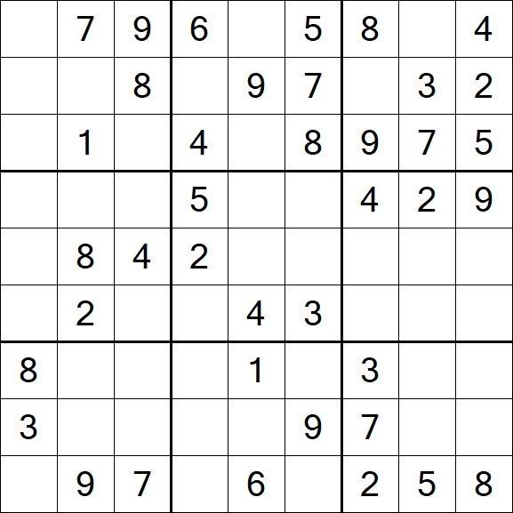 Sudoku - Medium