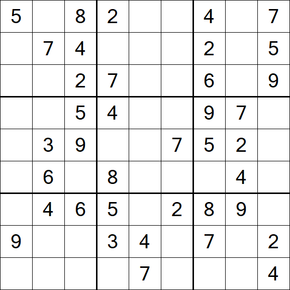 Sudoku - Medium