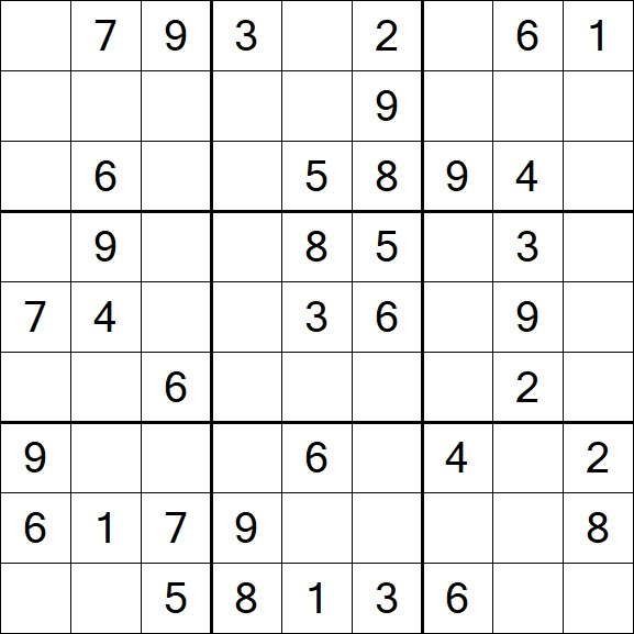 Sudoku - Medium