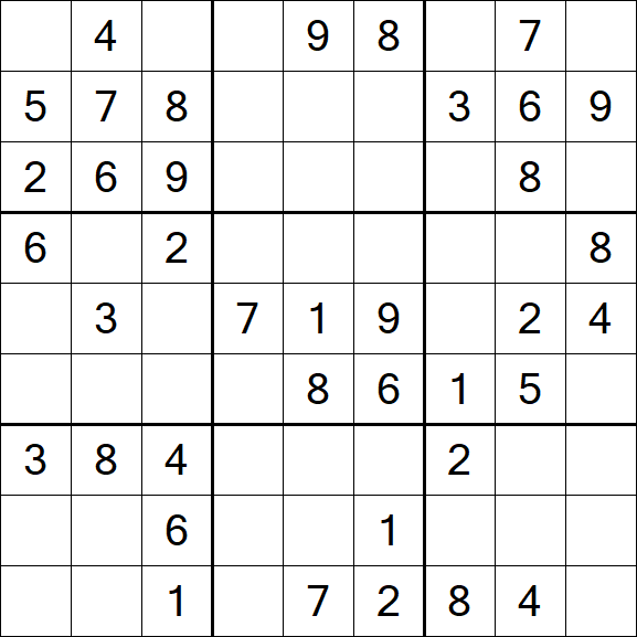 Sudoku - Medium