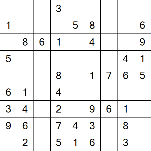 Sudoku - Medium