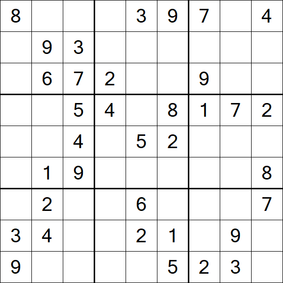 Sudoku - Médio