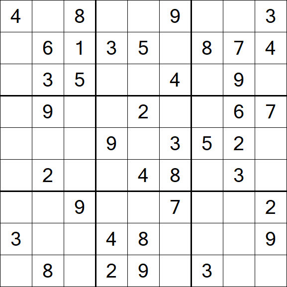 Sudoku - Médio
