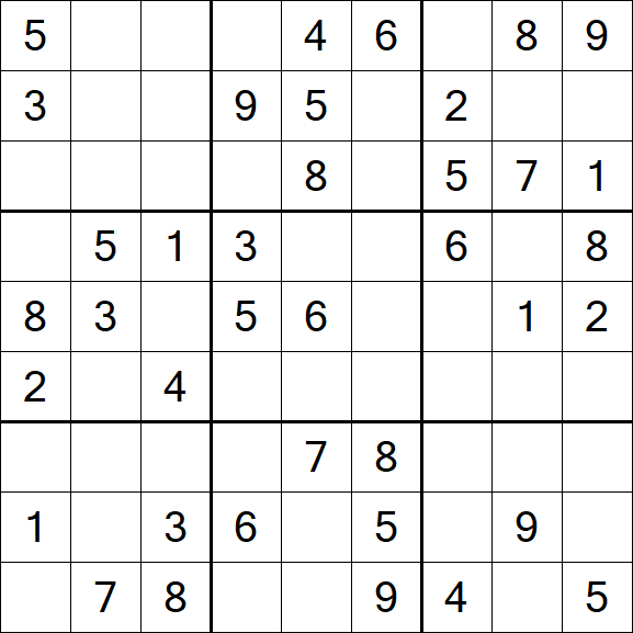 Sudoku - Médio