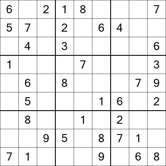 Sudoku - Médio
