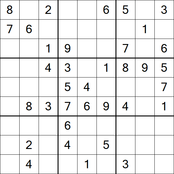 Sudoku - Médio