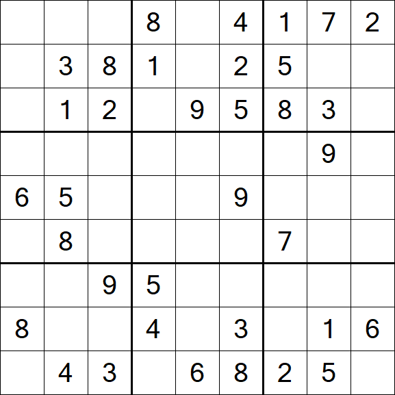 Sudoku - Médio