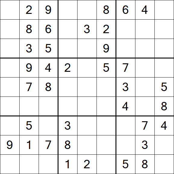 Sudoku - Médio