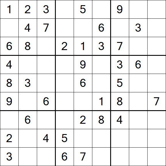 Sudoku - Médio