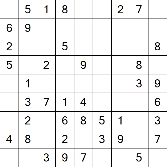 Sudoku - Médio