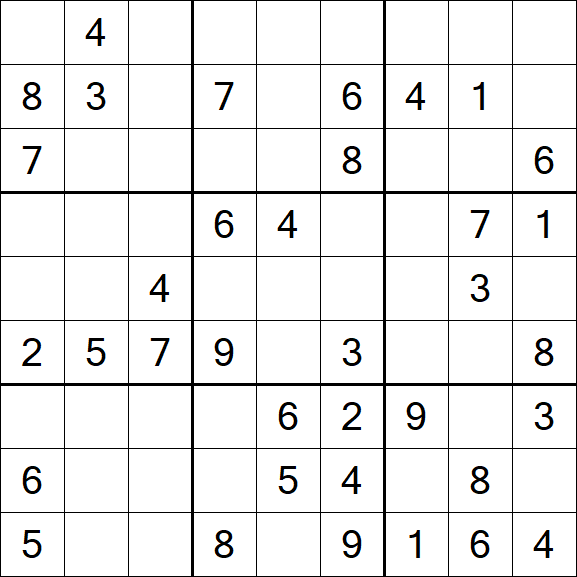 Sudoku - Medium