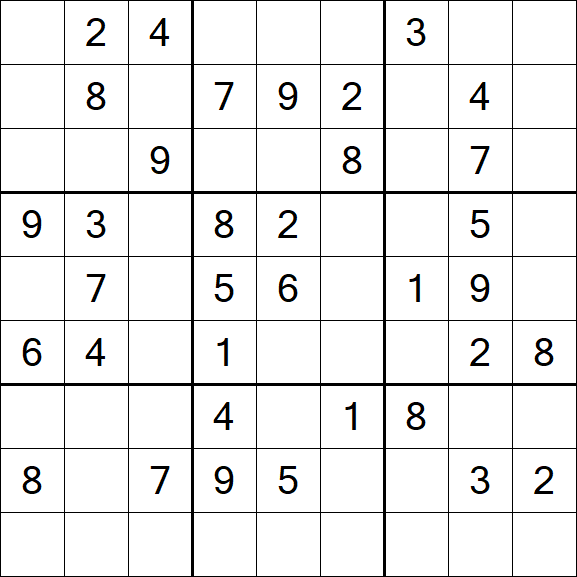 Sudoku - Medium