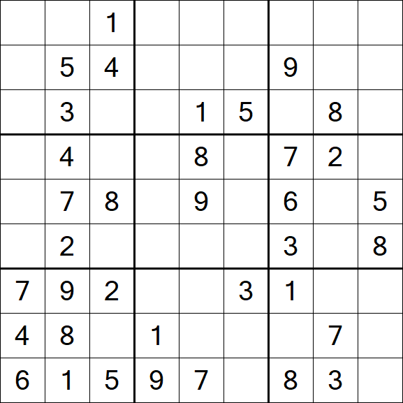 Sudoku - Medium