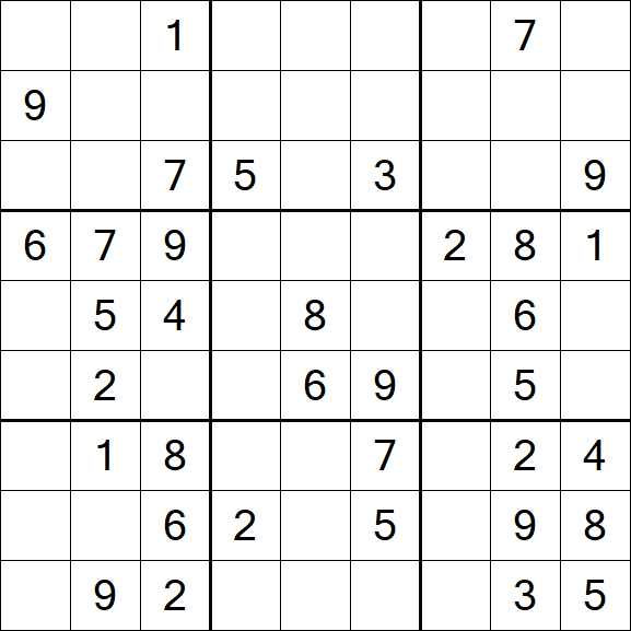 Sudoku - Medium