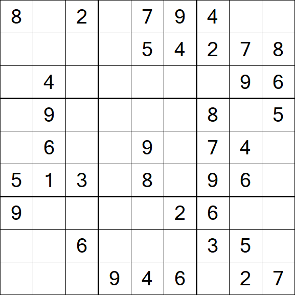 Sudoku - Medium
