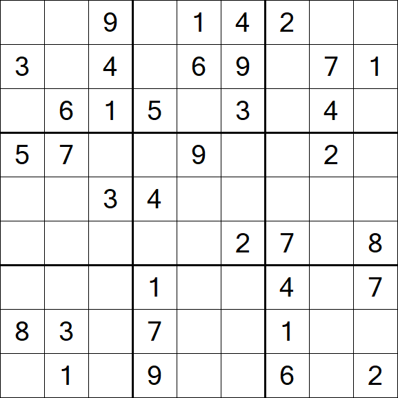 Sudoku - Medium
