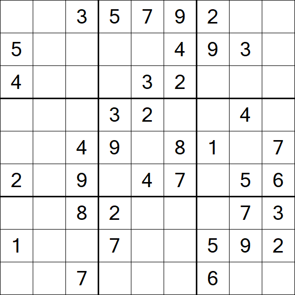 Sudoku - Médio
