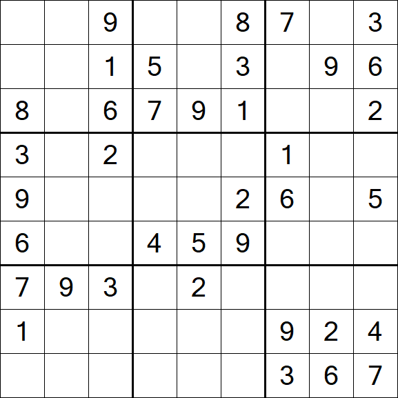 Sudoku - Médio