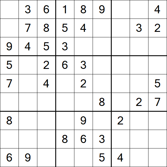 Sudoku - Médio