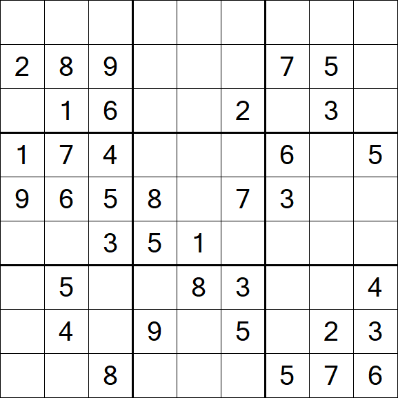 Sudoku - Médio